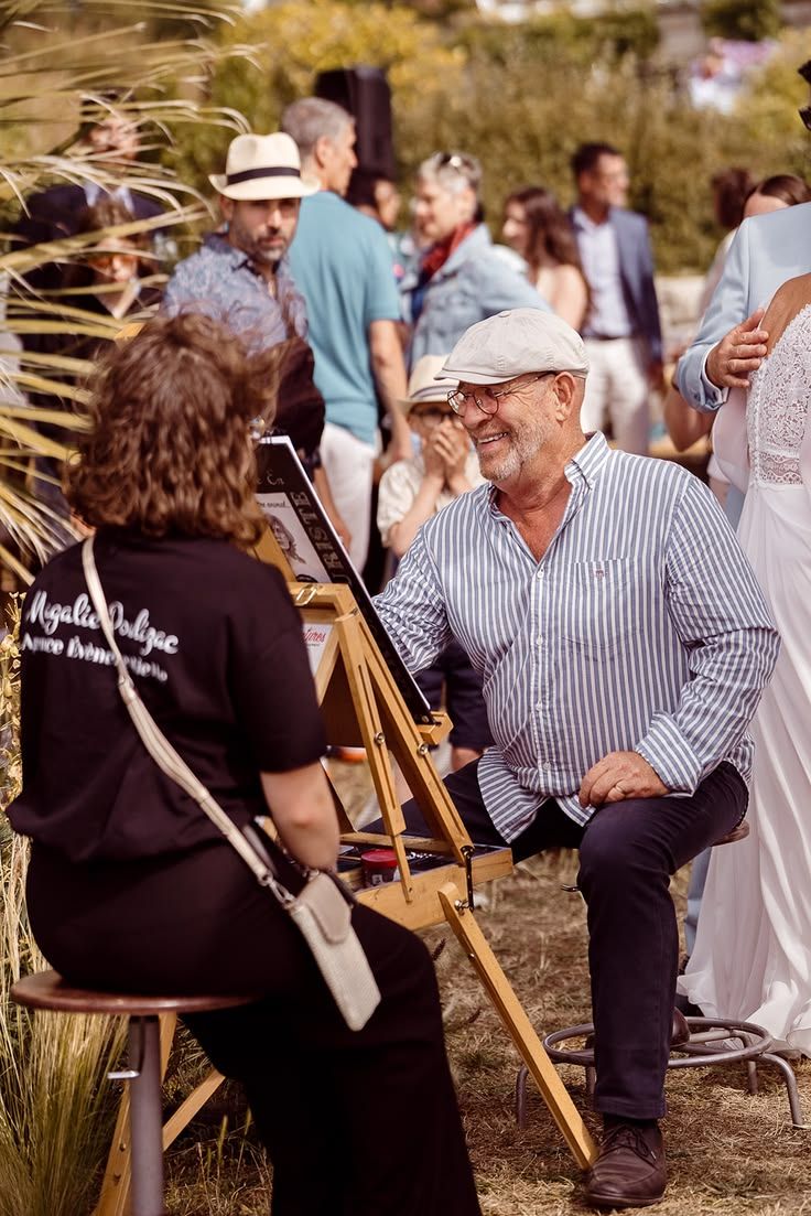 Caricaturiste mariage, animation originale pour divertir les invités (1)