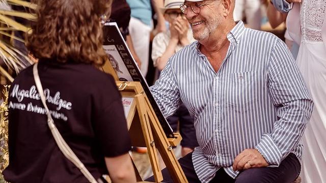 Caricaturiste mariage, animation originale pour divertir les invités (1)
